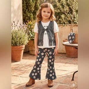 NWT Rachel Zoe Black Suede Garment